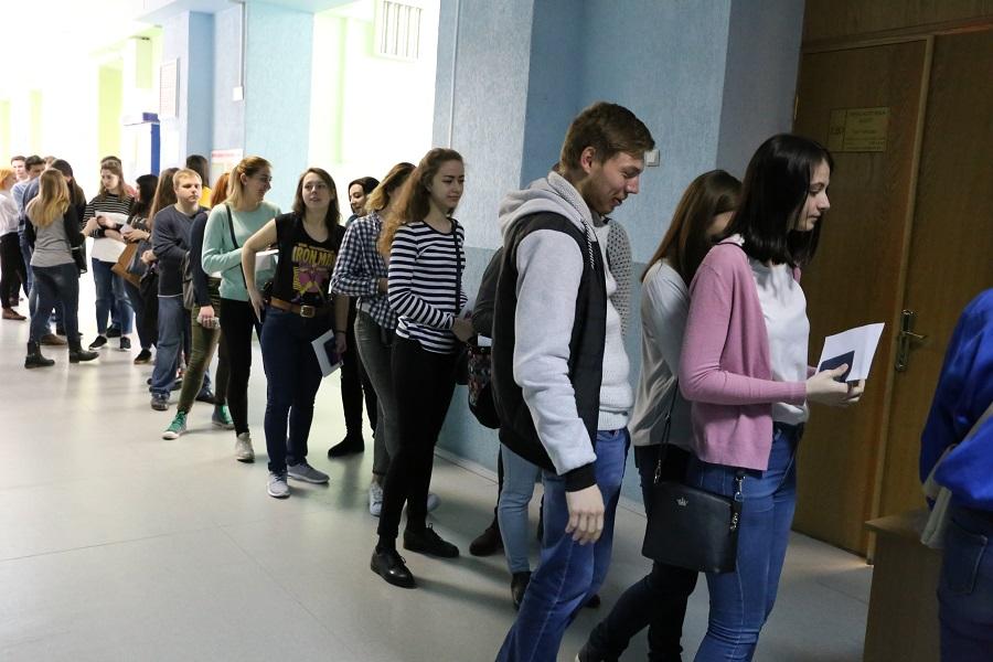 В университете прошел День донора
